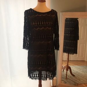 Black Ronni Nicole Dress size 10-12